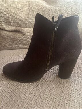 Brown suede boots. Cole Haan.    Size 8.5